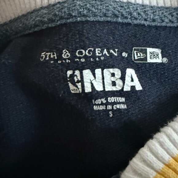 5th and Ocean by New Era Women's Small Denver Nuggets Letterman Jacket - Picture 3 of 4